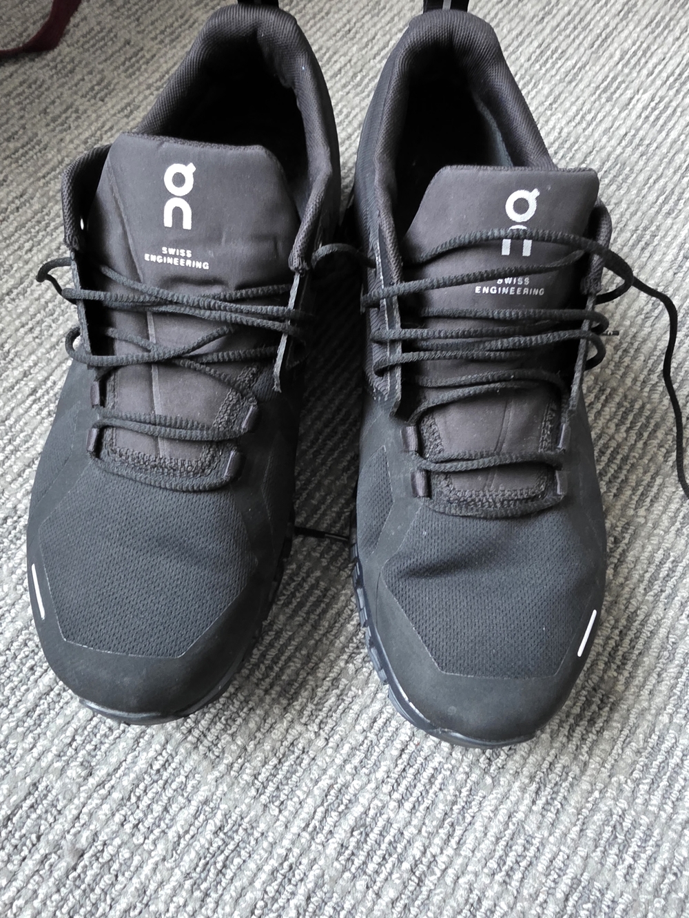 On Running Running Men’s Cloud Waterproof Sneakers - Black